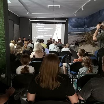 II Noc nietoperzy na Mierzei Wiślanej Grafika II Noc nietoperzy na Mierzei Wiślanej